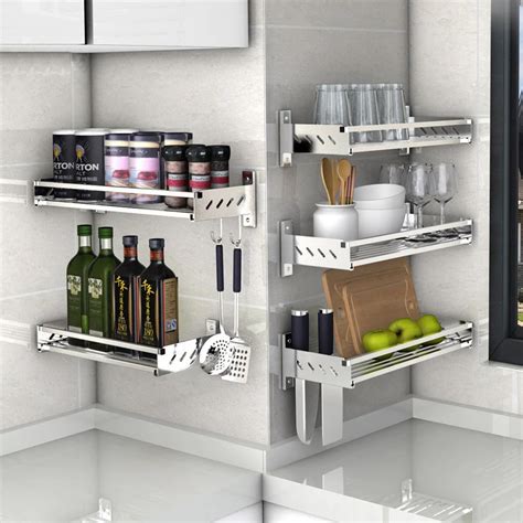 kitchen cabinet racks stainless steel|304 stainless steel kitchen rack.